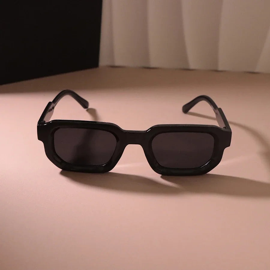 Men Luxury Rectangle Designer Casual Fashion Sunglasses