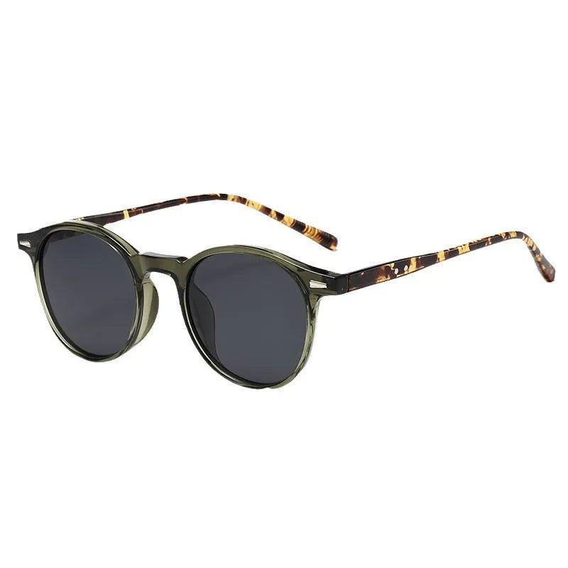 Women Vintage Round Oval UV400 Fashion Sunglasses