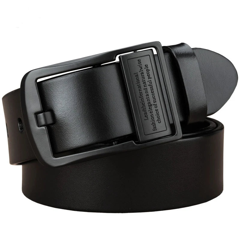 Men Fashionable Luxury Leather Belt