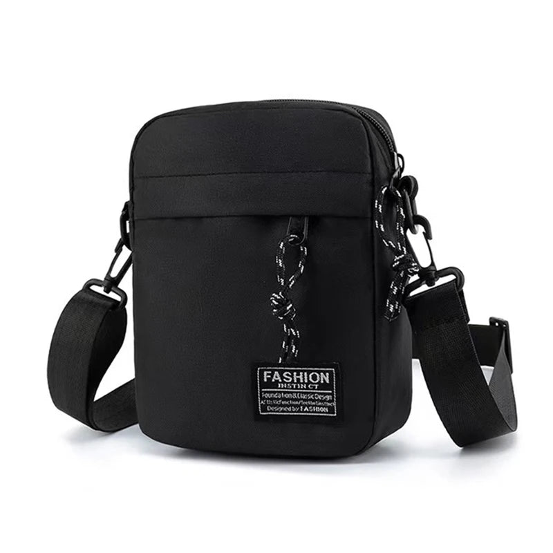 Minimalist Nylon Crossbody Bag for Men