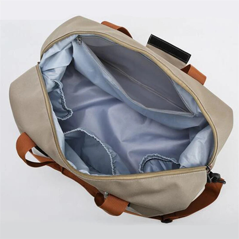 Large Capacity Waterproof Travel Bag with Dry Wet Separation