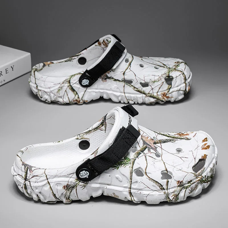 Mens Classic Outdoor Anti-Slip Garden Clog Sandals