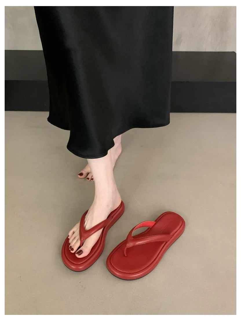 Women Open Toe Summer Slide Slippers