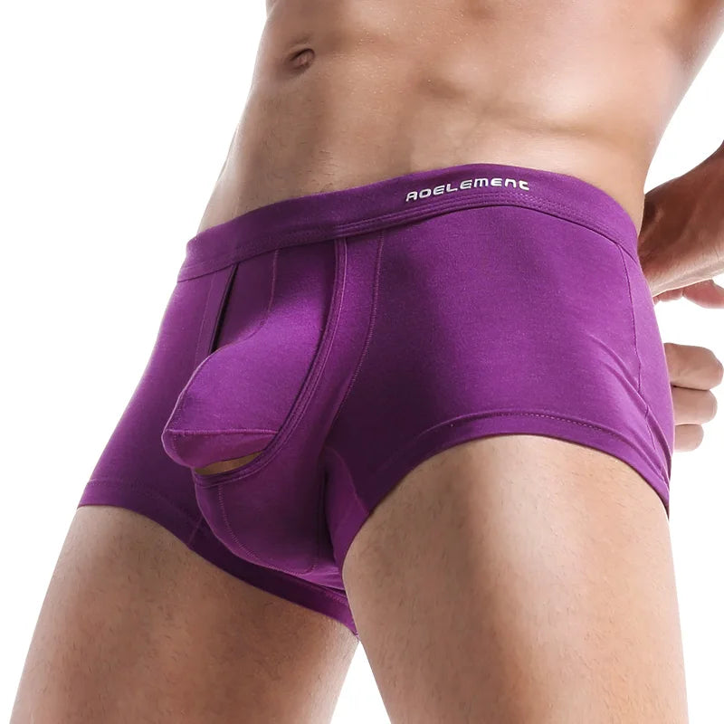 Ice Silk Support Briefs for Men