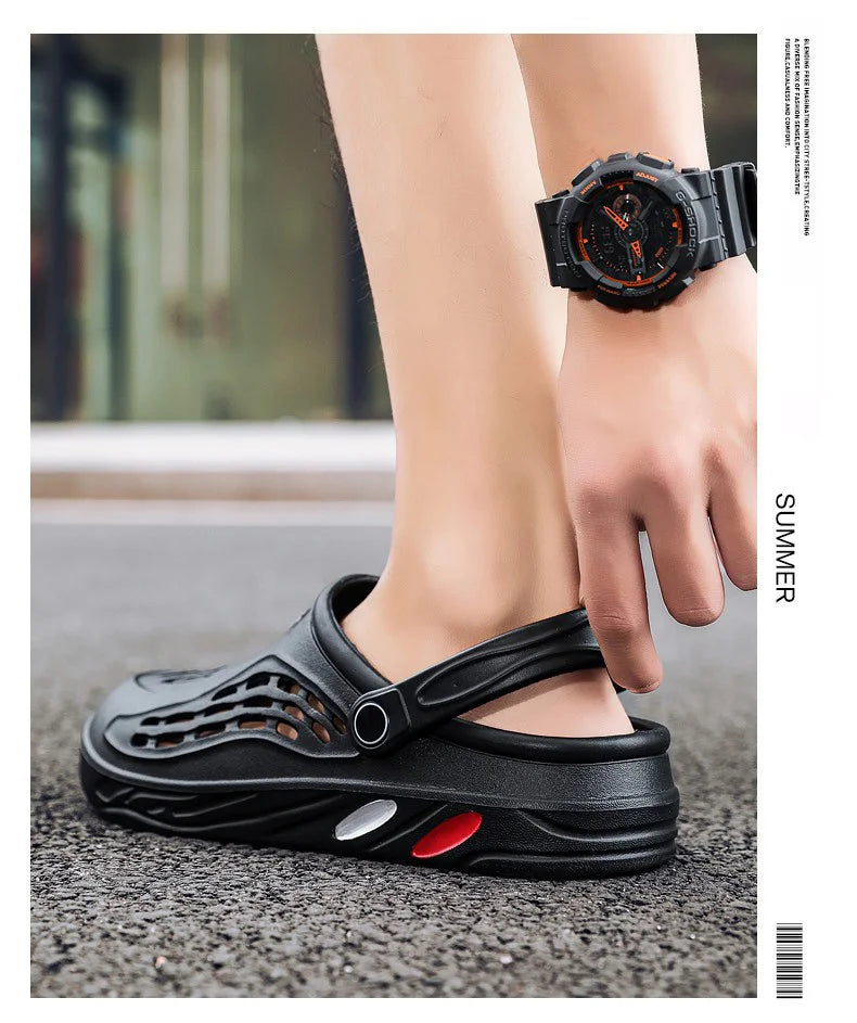 Men EVA Lightweight Garden Clogs Sandals
