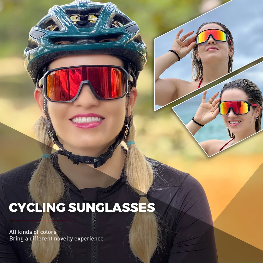 Men New Cycling Sunglasses UV400 Goggles