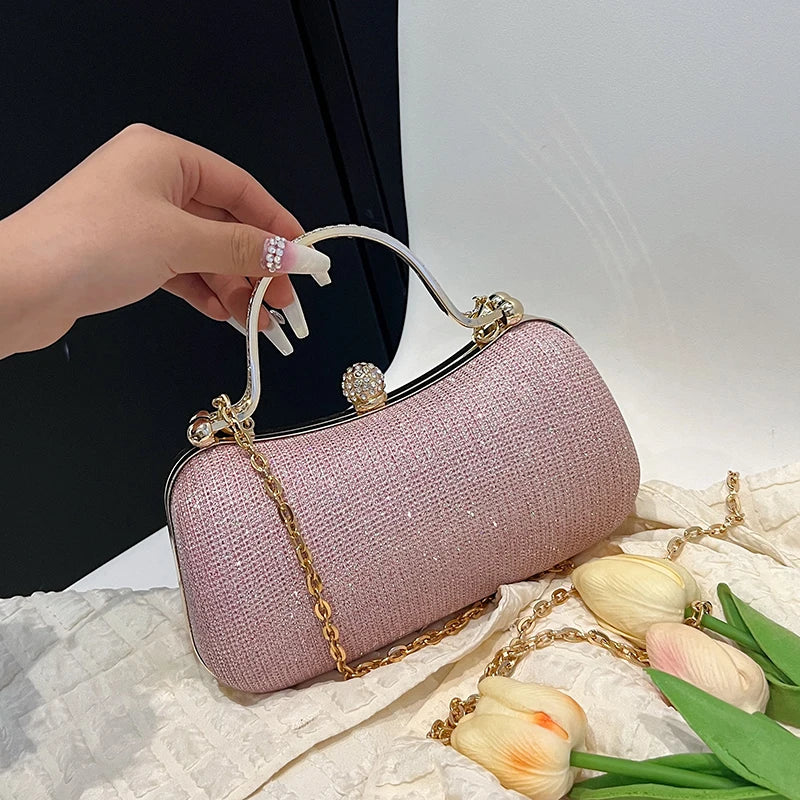 Chain Evening Shoulder Crossbody Bag for Women