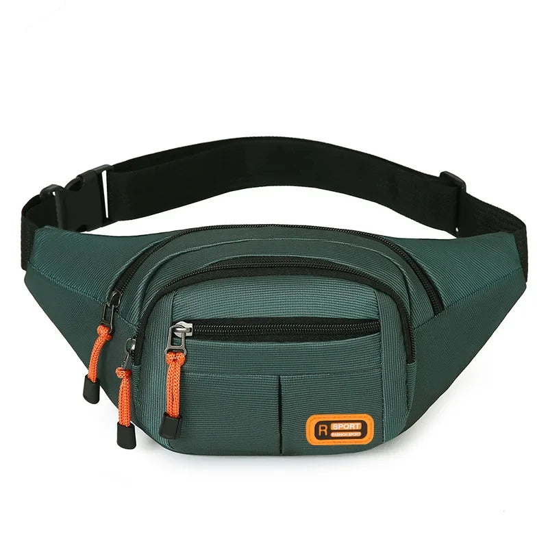Large Capacity Wear Resistant Waist Bag for Men