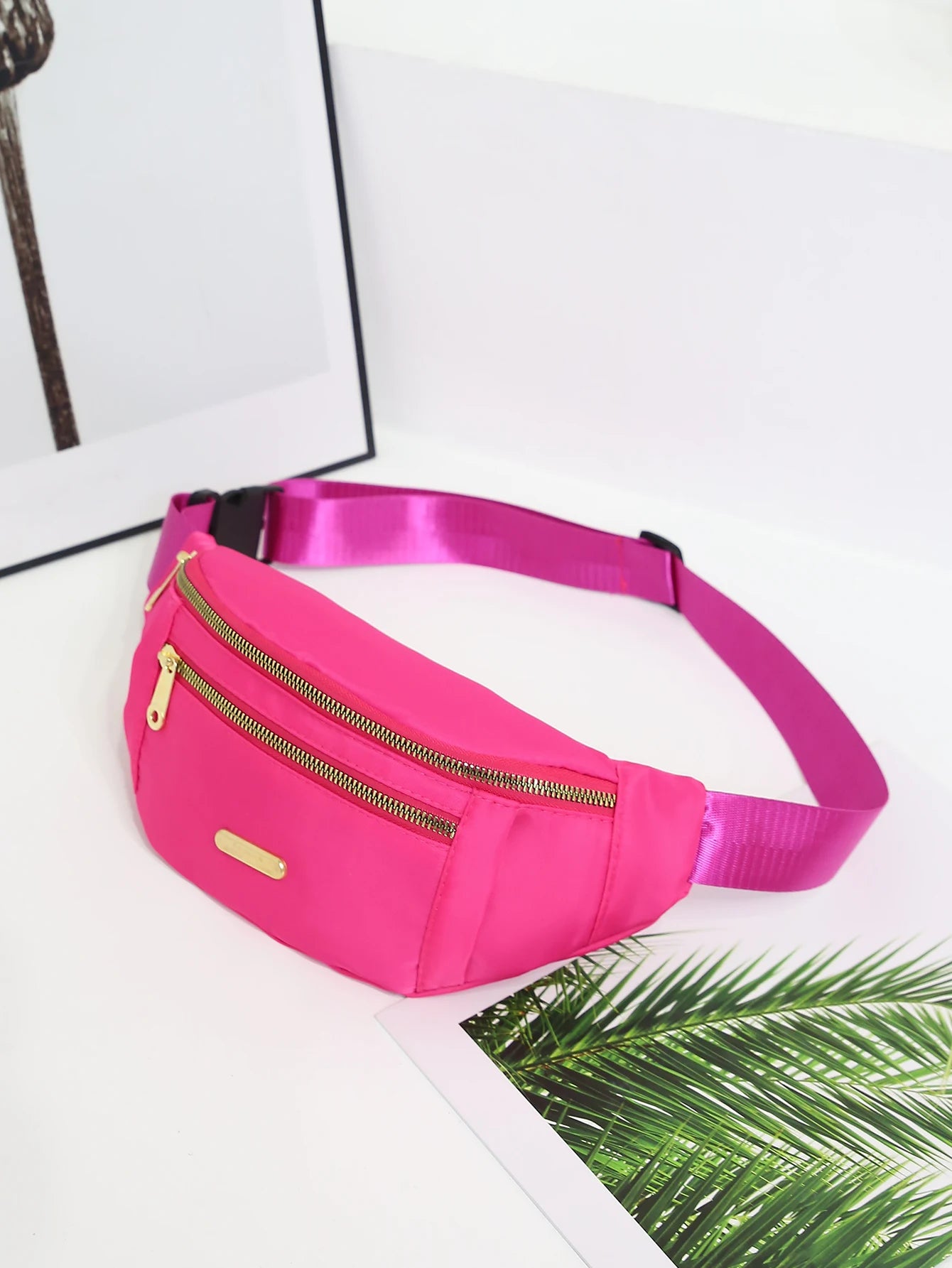 Multi Layer Sports Waist Chest Bag for Women