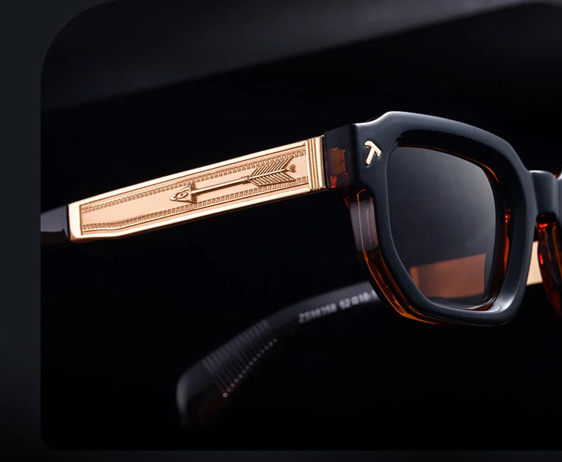 Men Polarized Square Vintage UV400 Driving Sunglasses