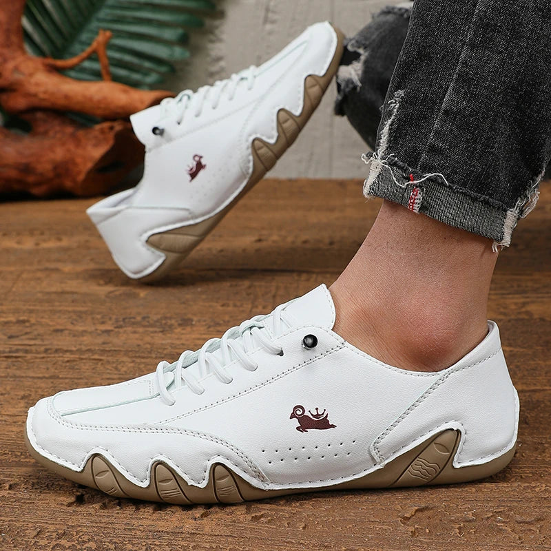 Women Classic Loafers Trendy Durable Artificial Leather Shoes