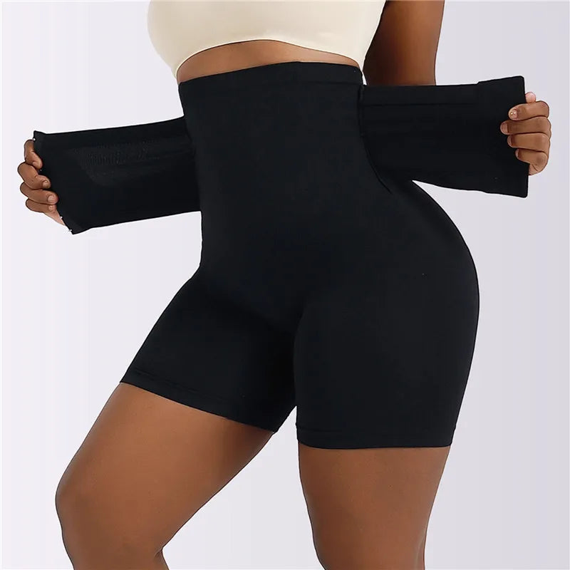 High Waisted Tummy Control Butt Lifter Shapewear Shorts for Women
