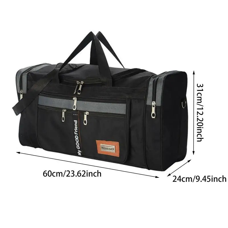 Large Capacity Weekend Travel Duffle Bag for Women