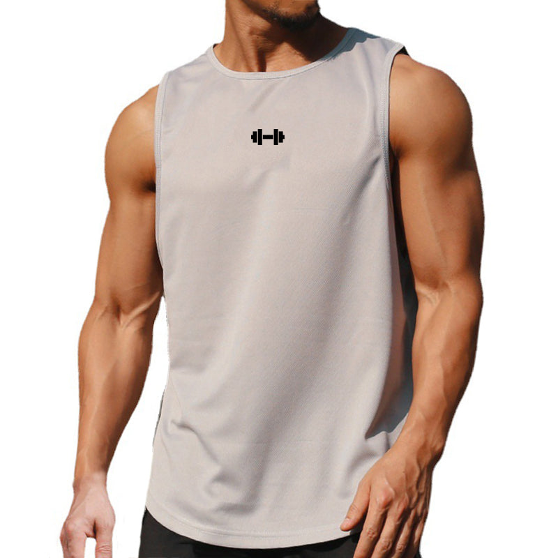 Men Summer Gym Tank Top Fitness Sleeveless Vest
