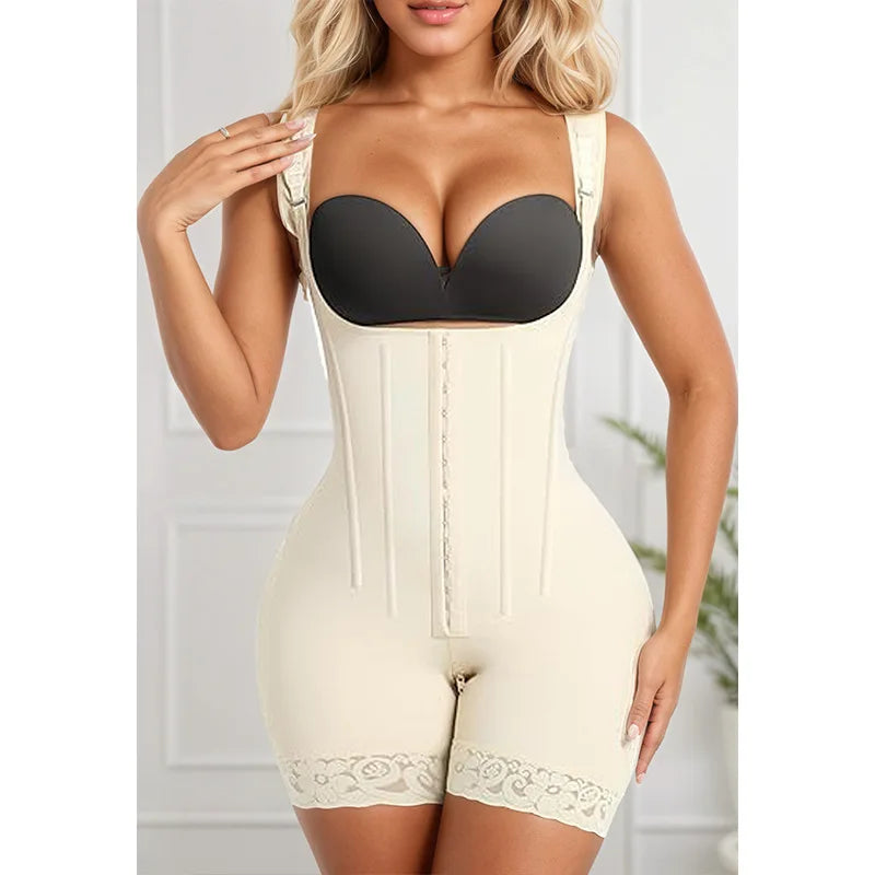 Tummy Control Butt Lifter Shapewear Bodysuit for Women