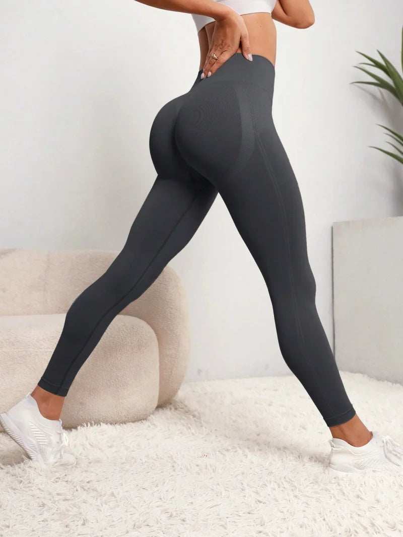 Seamless High Waist Hip Lifting Yoga Leggings for Women