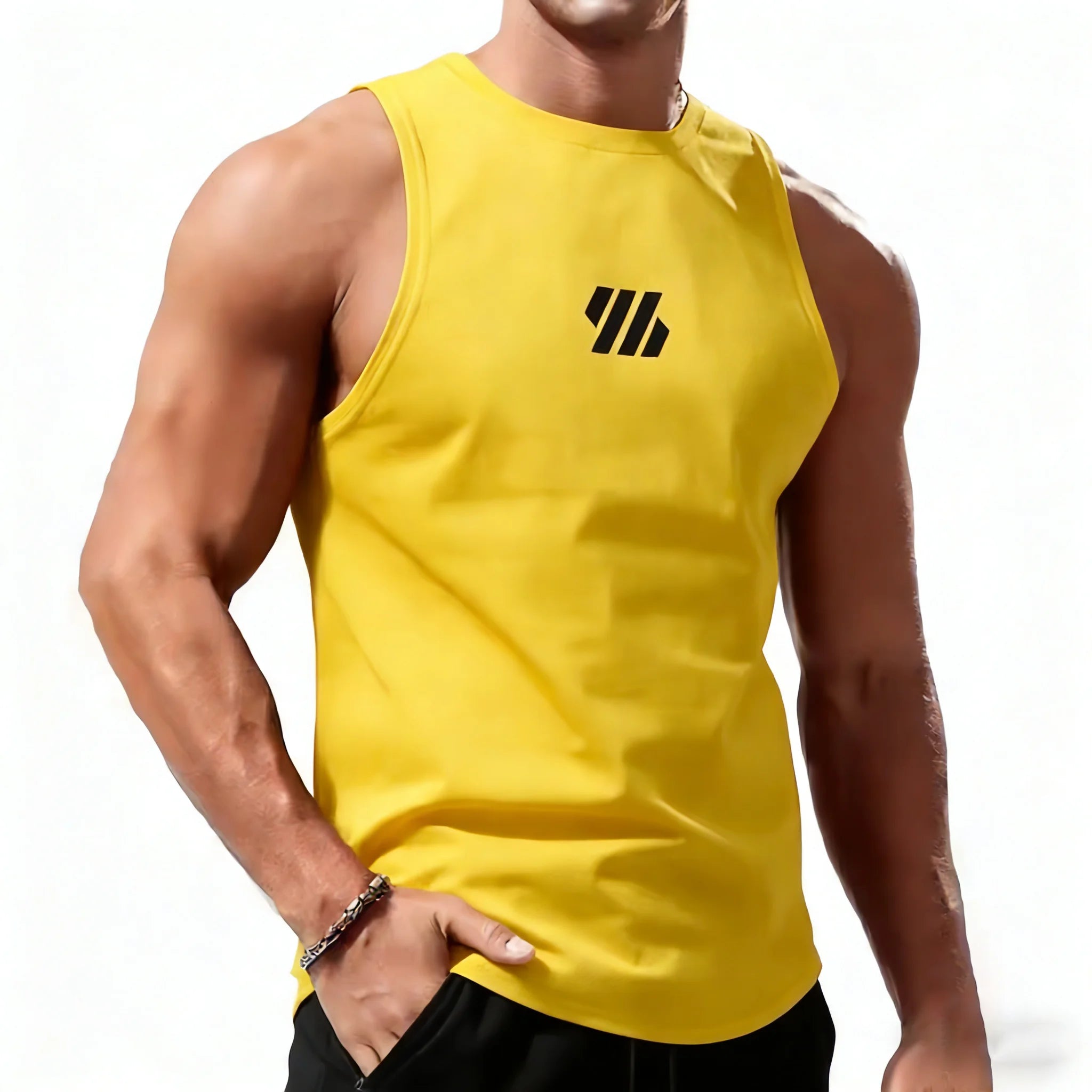 Men Quick Dry Gym Training Tank Top Vest