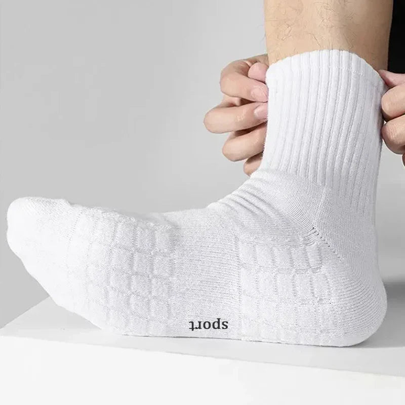 Cushioned Breathable Running Socks for Men