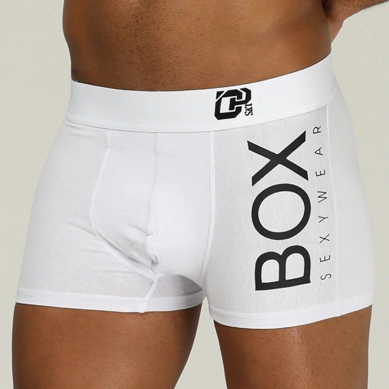 Cotton Breathable U Pouch Boxer Shorts for Men