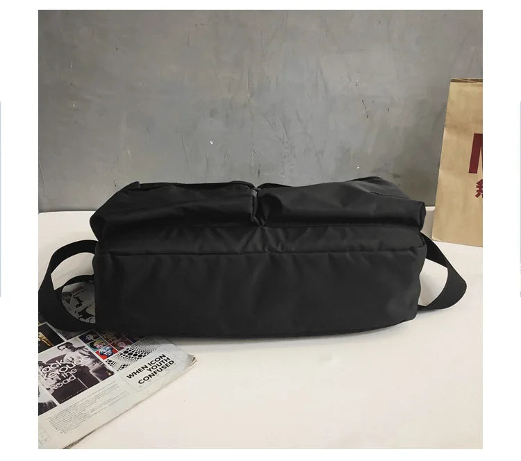 Waterproof Nylon Travel Weekend Tote Bag for Men