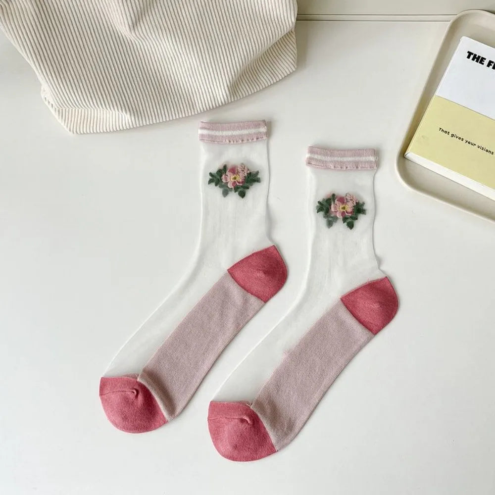 Breathable Summer Fashion Socks for Women