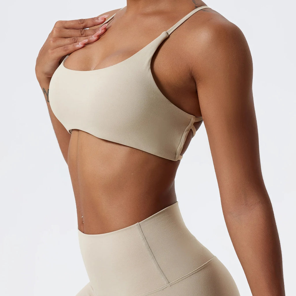 Women Push Up Yoga Sports Bra Gym Fitness Bralette