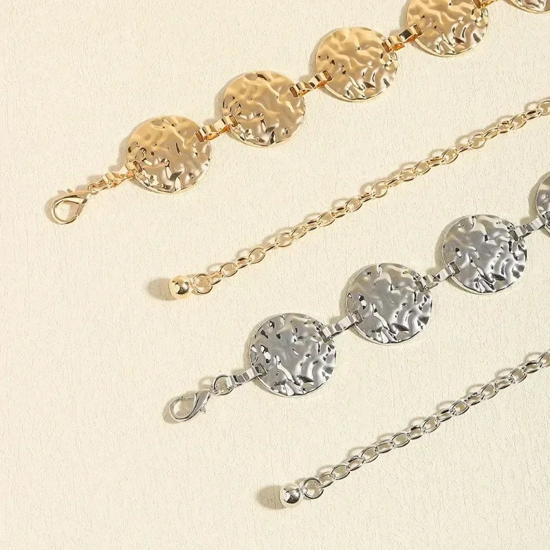 Women Thin Metal Waist Chain Fashion Accessory