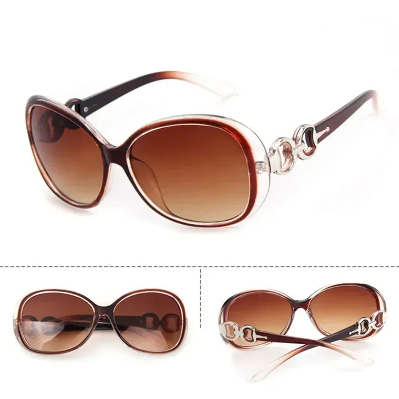 Women Retro Square Mirror Sunglasses UV400 Eyewear