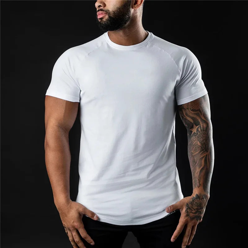 Men High Quality Cotton Summer T-shirt
