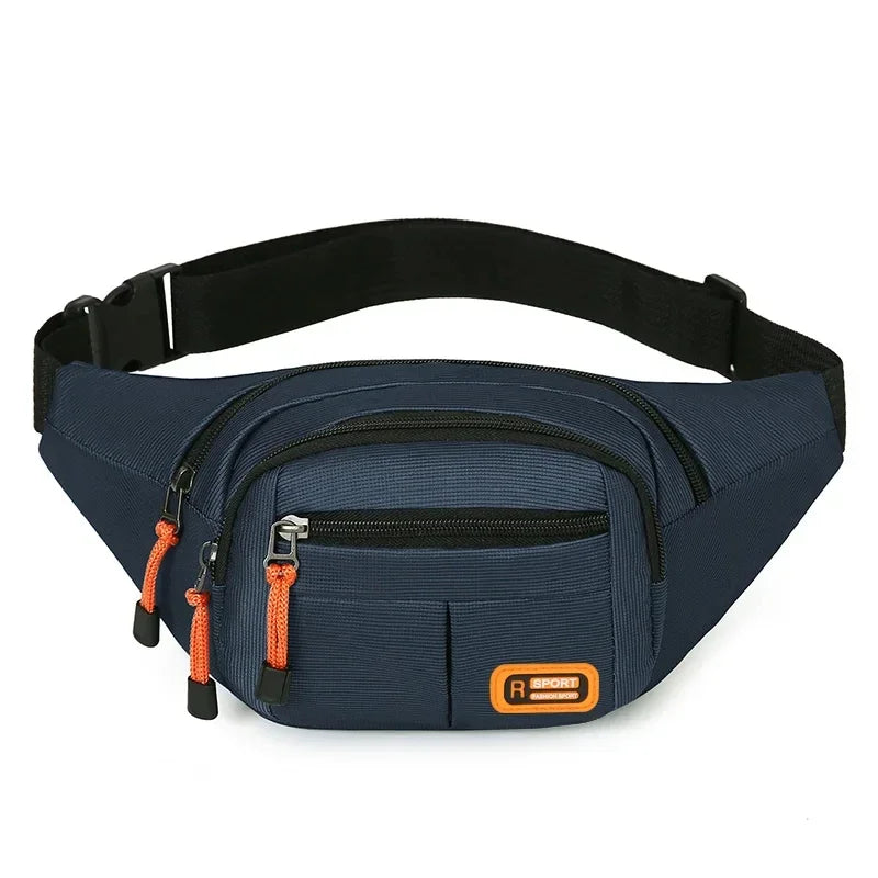 Large Capacity Wear Resistant Waist Bag for Men