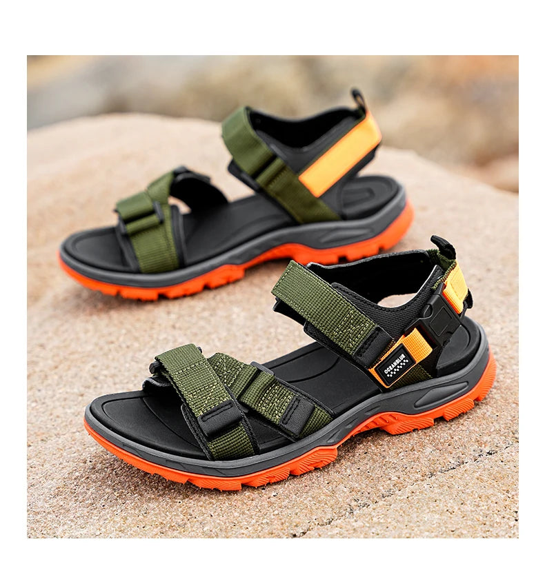 Men Breathable Wear-Resistant Hiking & Walking Sandals