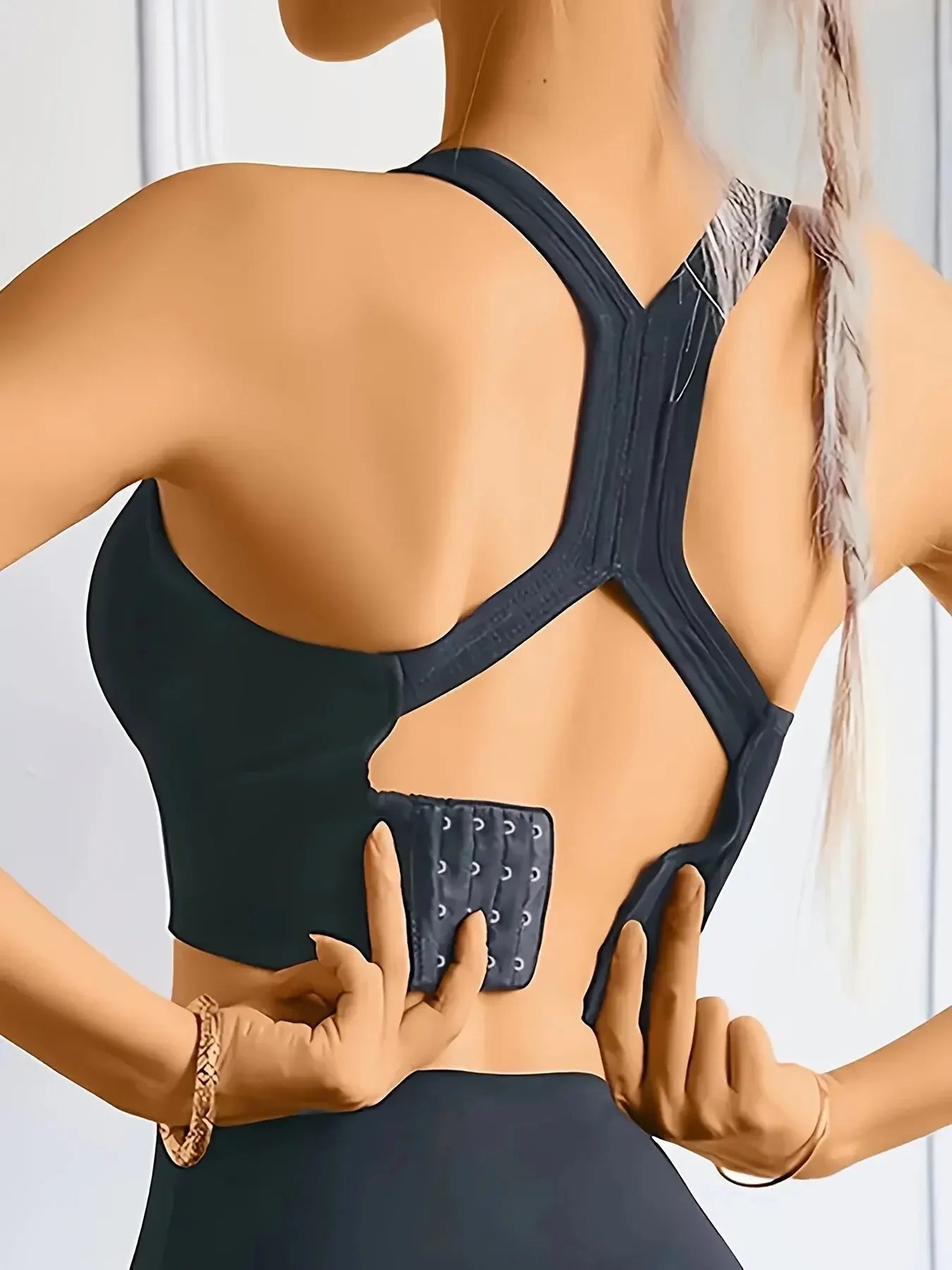 Women Seamless Push Up Sports Bra