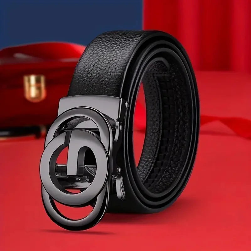 Men Genuine High Quality Alloy Business Belt