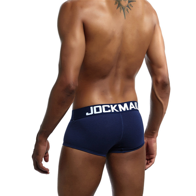 Cotton Breathable Boxer Briefs for Men