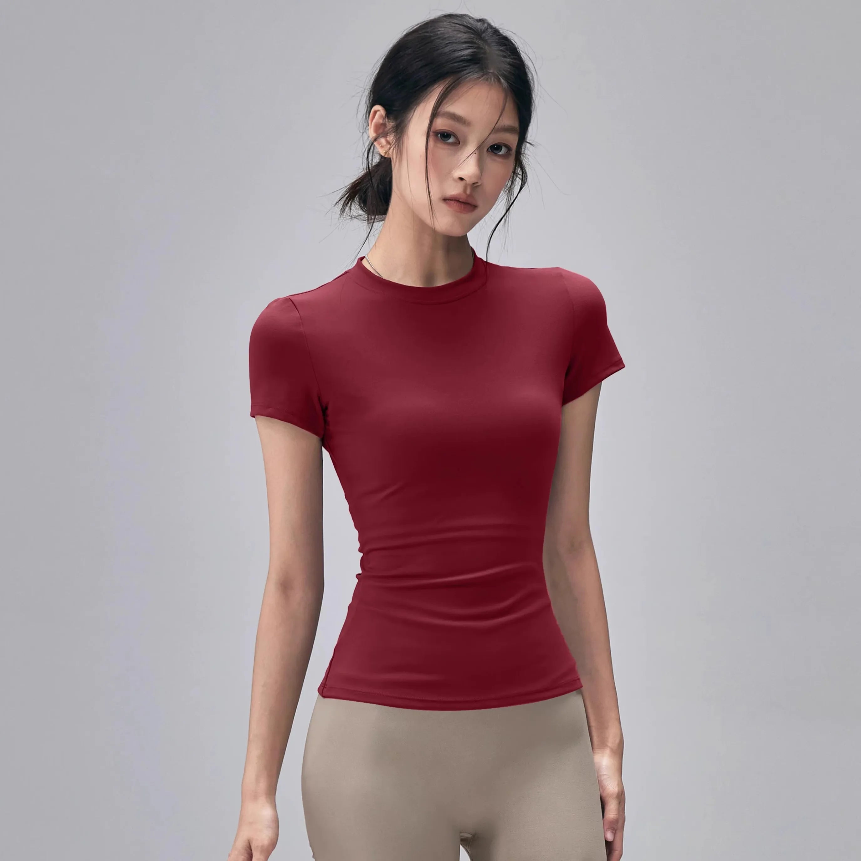 Women Quick Dry Outdoor Yoga Fitness Workout Top
