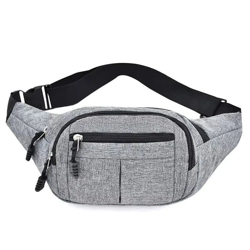 Large Capacity Wear Resistant Waist Bag for Men