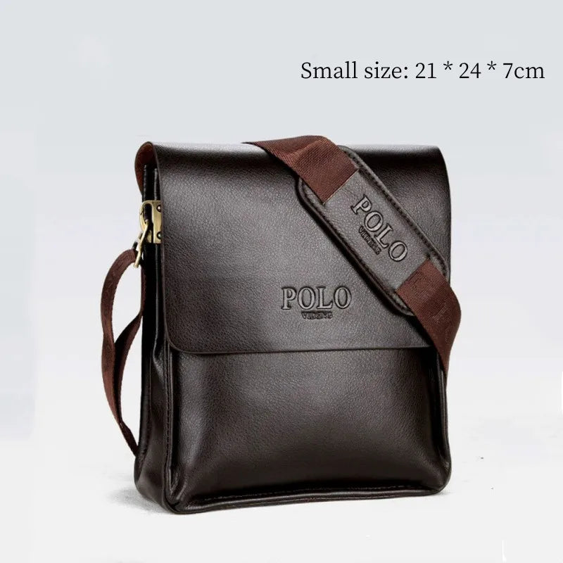 Large Capacity Wear Resistant Business Crossbody Shoulder Bag for Men