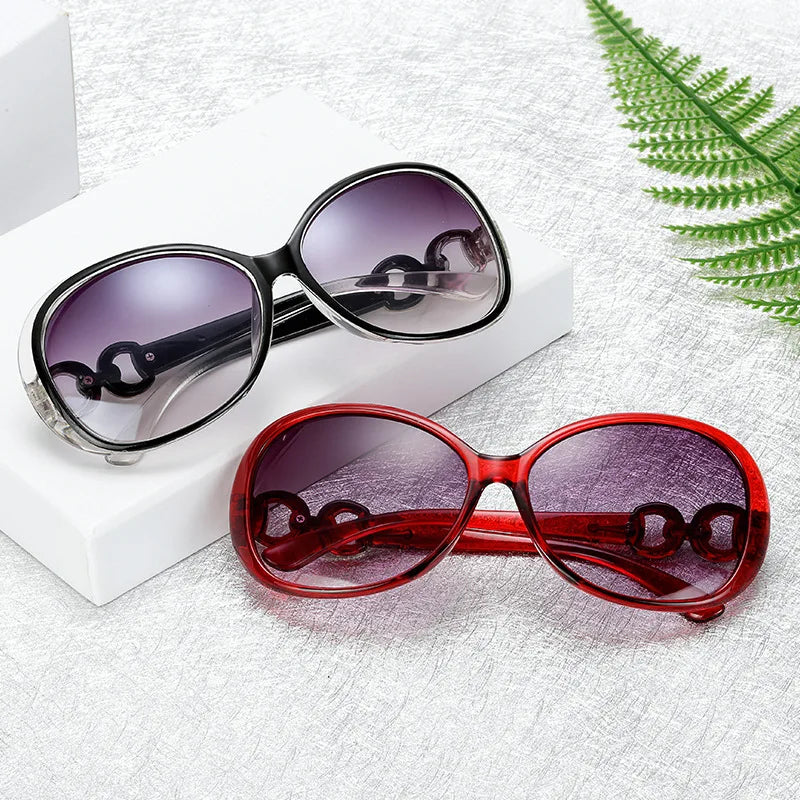 Women Retro Square Mirror Sunglasses UV400 Eyewear