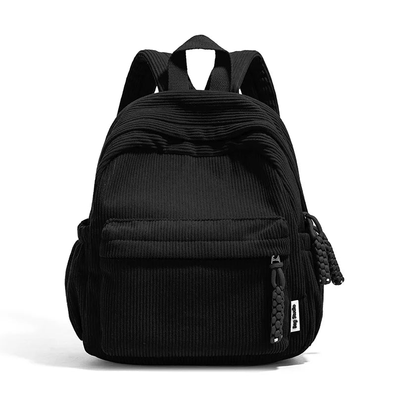 Large Capacity Corduroy Backpack for Women