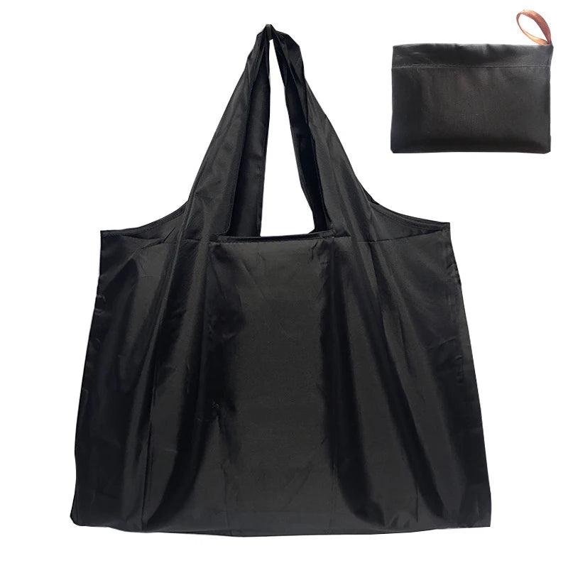 Large Capacity Foldable Waterproof Grocery Shopping Shoulder Bag