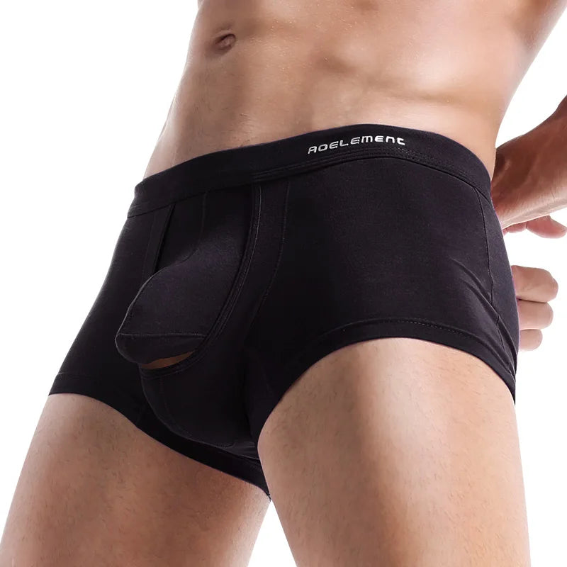 Ice Silk Support Briefs for Men
