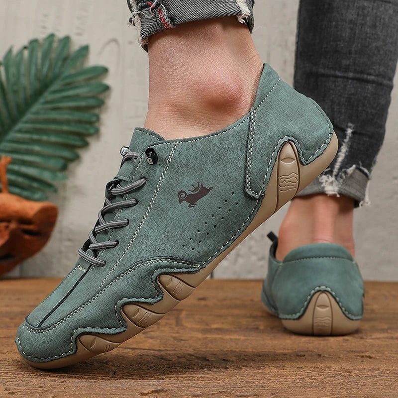 Women Classic Loafers Trendy Durable Artificial Leather Shoes