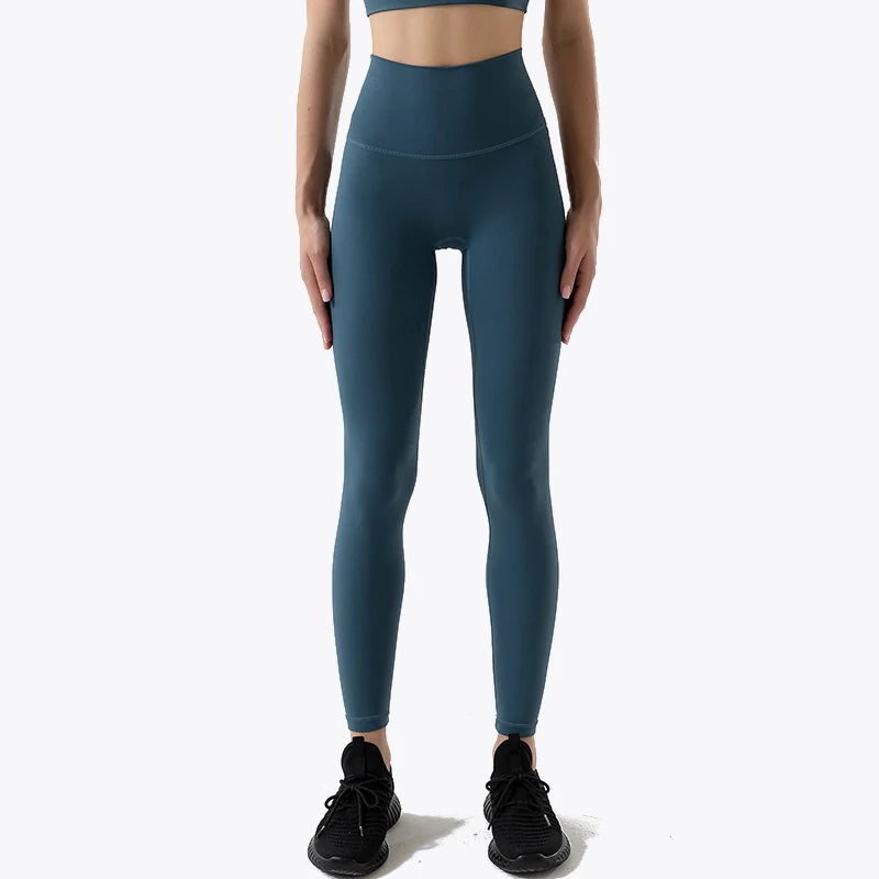 High Waist Nylon Yoga Leggings for Women
