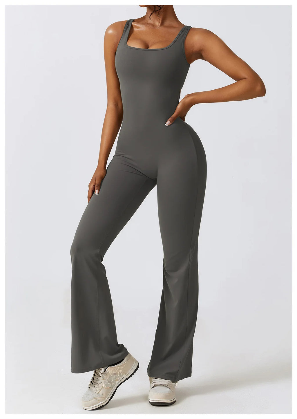 Women Yoga Set Push Up Fitness Romper