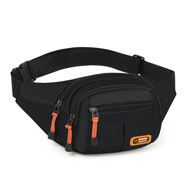 Large Capacity Wear Resistant Waist Bag for Men