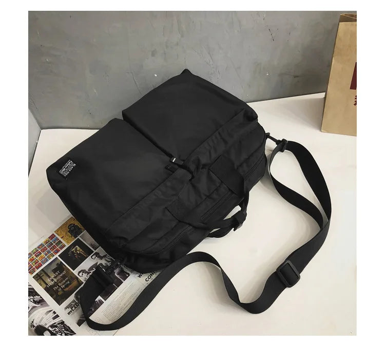 Waterproof Nylon Travel Weekend Tote Bag for Men