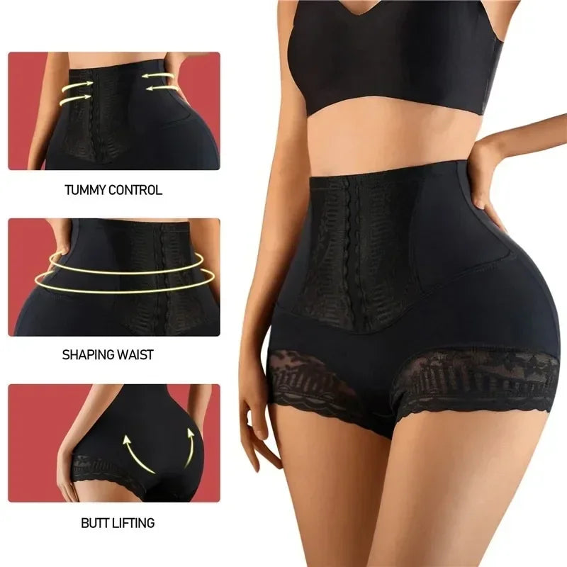 High Waist Tummy Control Butt Lifter Shapewear Shorts for Women
