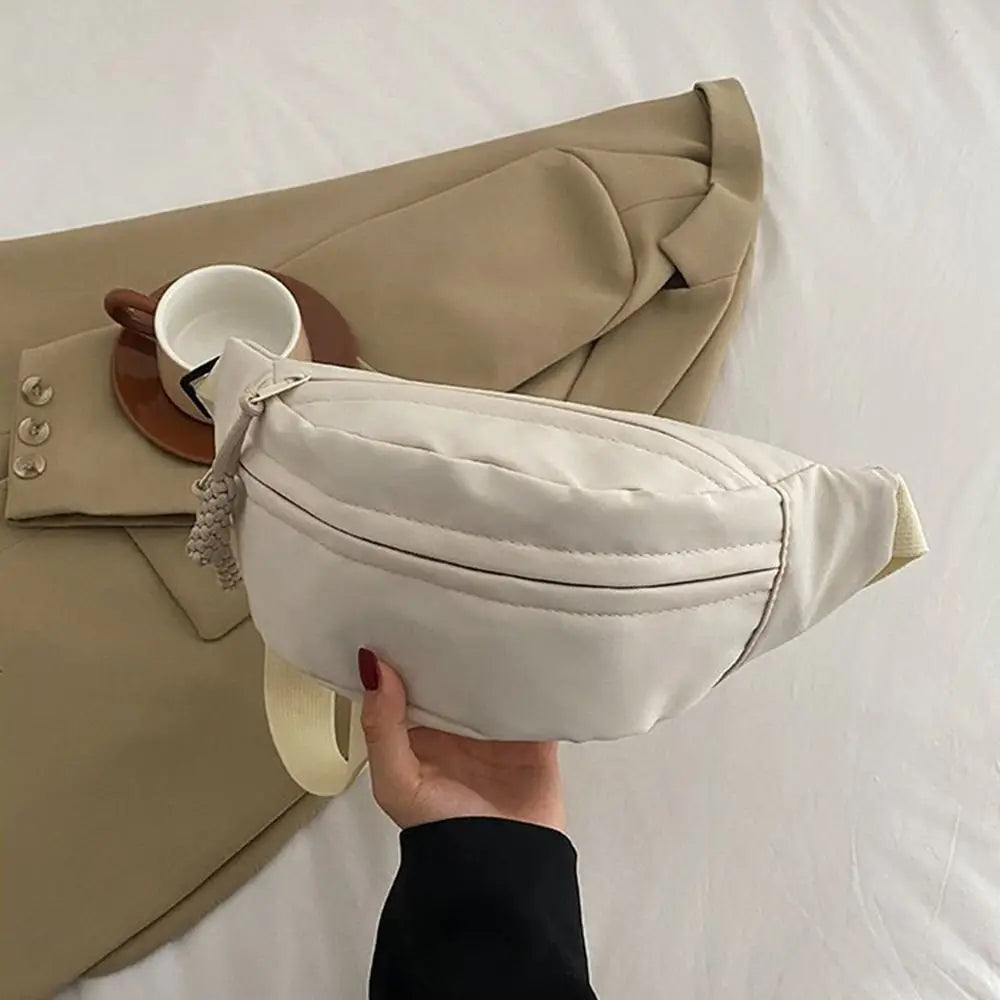Waterproof Canvas Crossbody Chest Waist Bag for Women