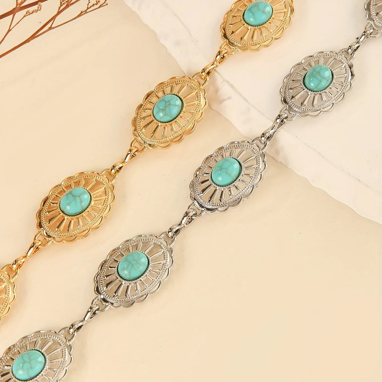 Fashionable Adjustable Metal Bohemian Style Waist Chain
