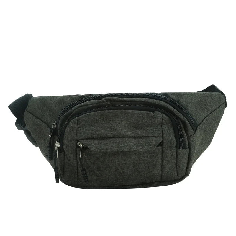 Large Capacity Wear Resistant Waist Belt Bag for Men